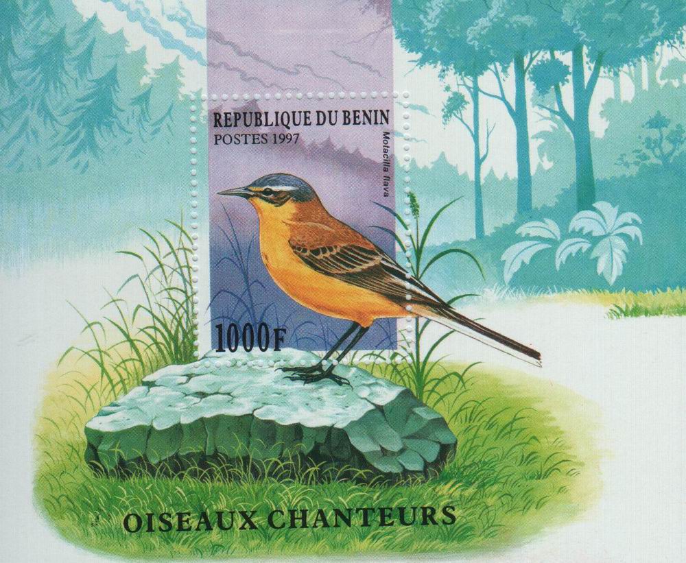 (image for) Benin 1997 S/Sheet Stamp Birds .